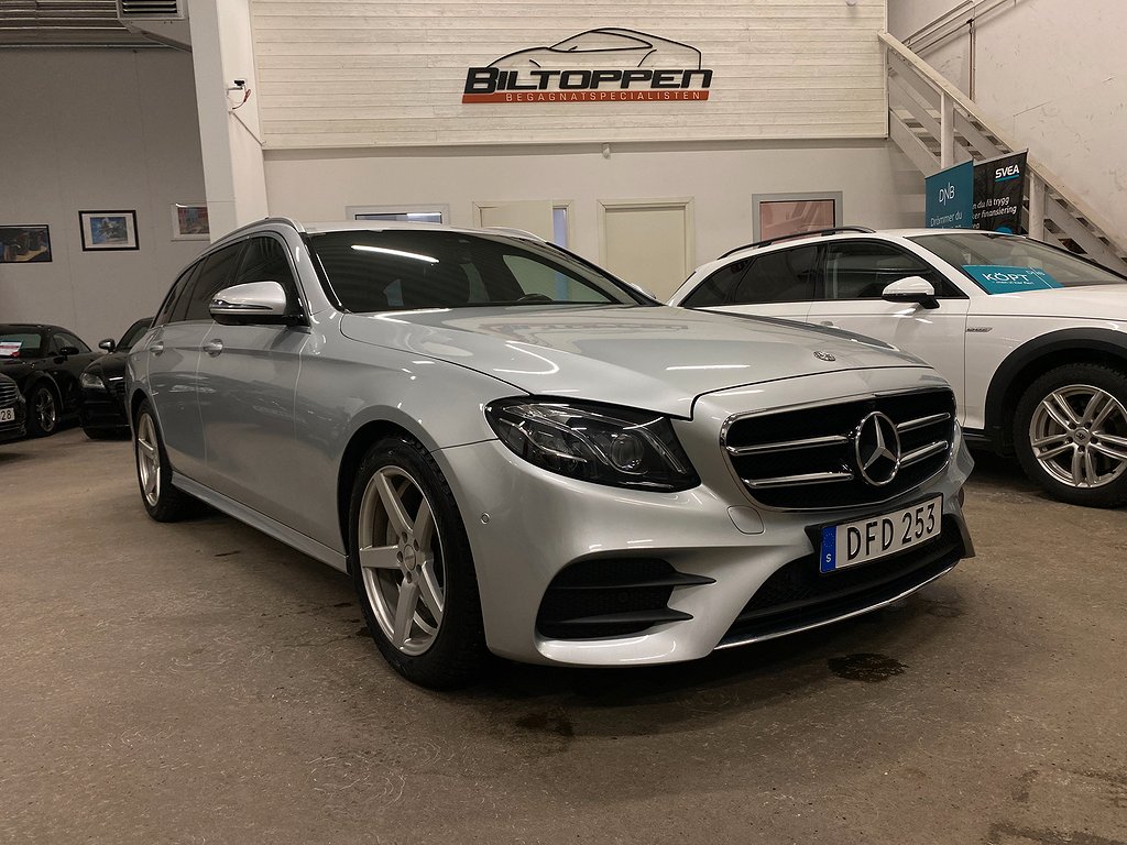 Mercedes-Benz E 220 d 4MATIC 9G-T 194hk AMG / Värmare / Navi