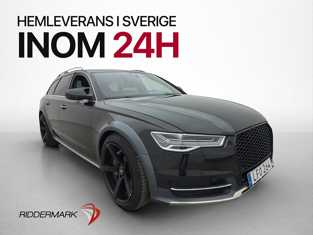 Audi A6 Allroad 3.0 TDI Q 320hk Bose D-värmare Navi Kamera