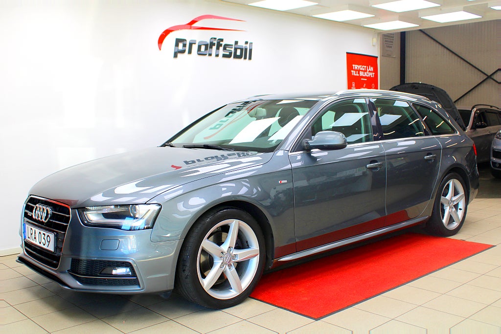 Audi A4 2.0 TDI Quattro S-Tronic S-line M-värmare Euro 6