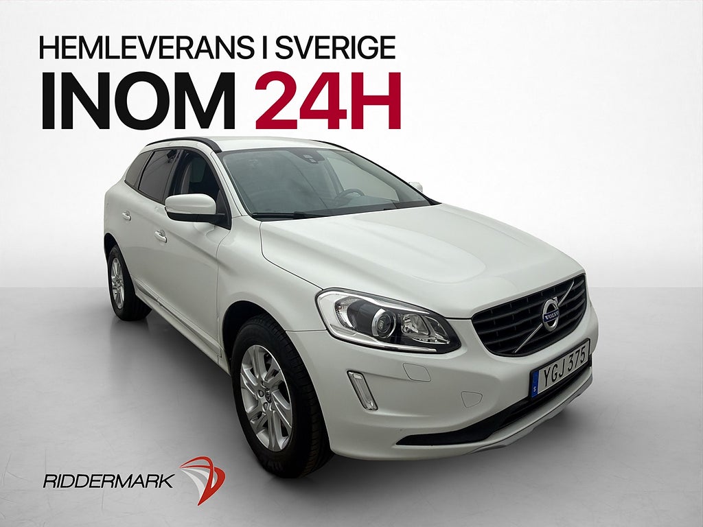 Volvo XC60 D3 150hk Classic VOC Värm Dragkrok Rattvärme