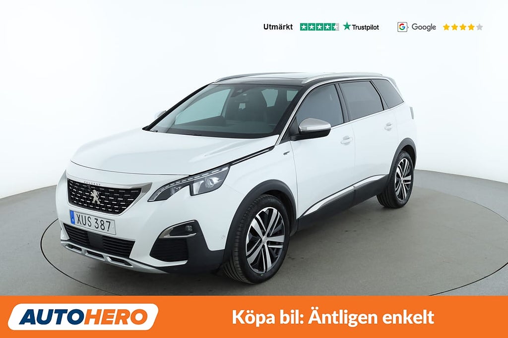 Peugeot 5008 / 2.0 Blue-HDi GT-Line / FOCAL, Värmare, Dra...