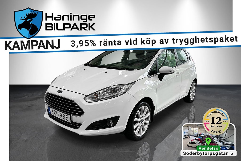 Ford Fiesta 5-dörrar 1.0 Titanium ACC Lågmilare/SUPERDEAL 3,95%
