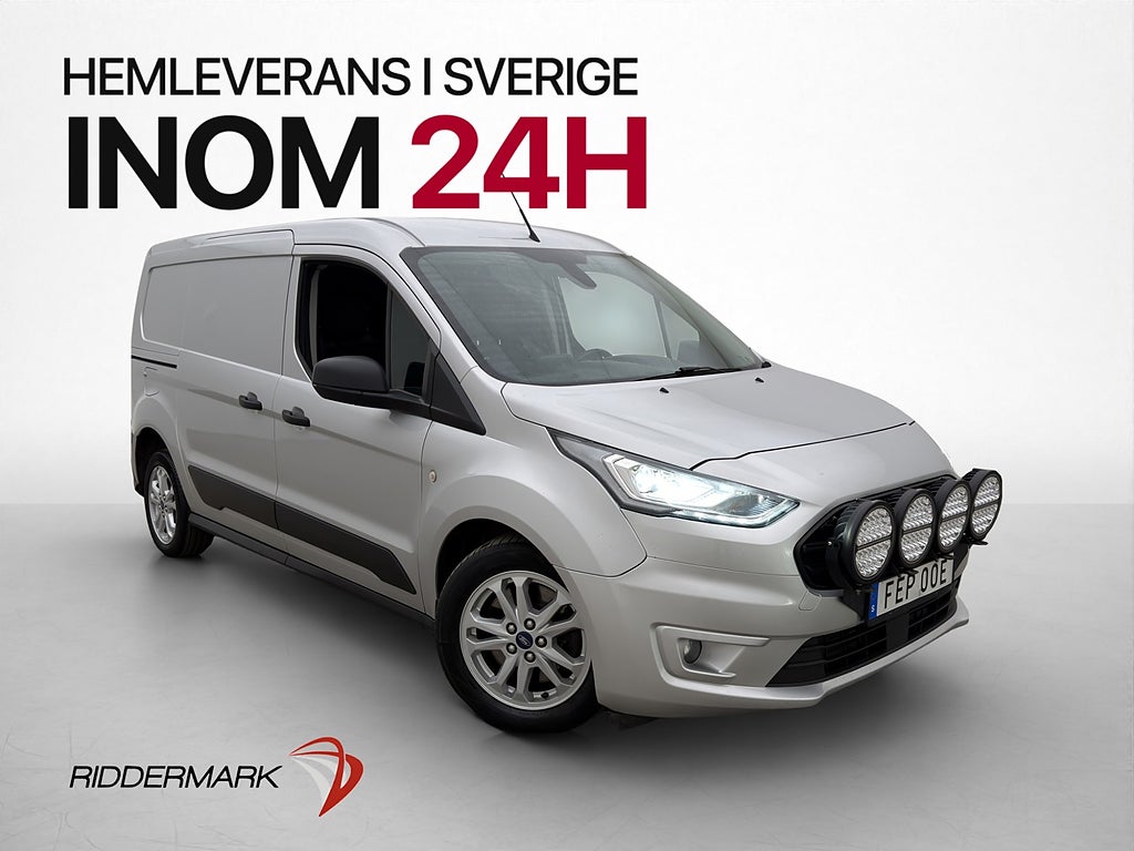 Ford Transit Connect LWB Värm Drag CARPLAY B-Kamera Moms