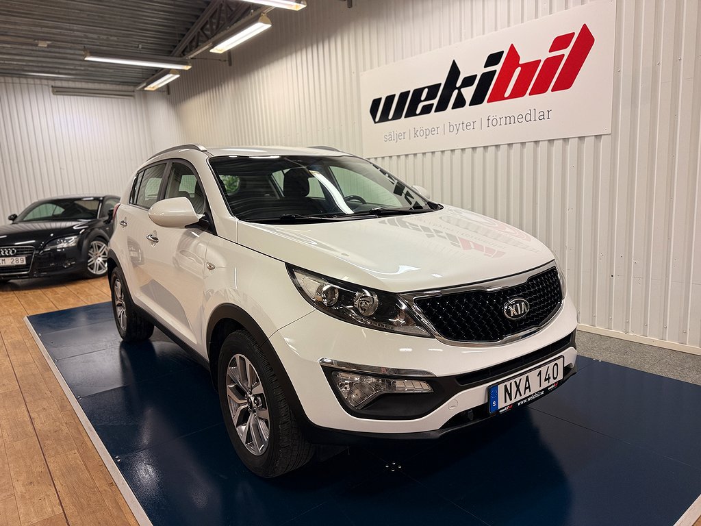 Kia Sportage 1.6 GDI Action, Drag, Motorvärmare, 1äg, Euro 6