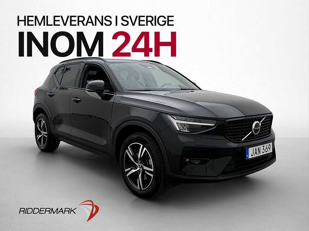 Volvo XC40 B4 Plus Dark P-Värmare H/K Kamera Drag Carplay