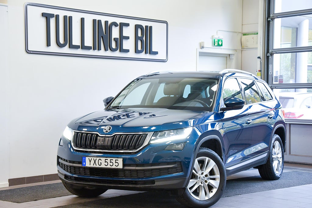 Skoda Kodiaq 2.0TSI 4x4 DSG 180HK 7-Sits Backkamera Dragkrok