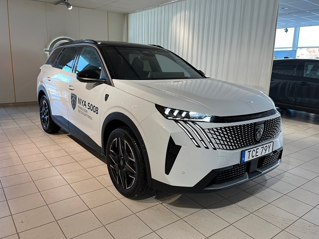 Peugeot 5008 GT HYBRID AUT DRAGKROK, 7 Sits, Kamera,P-sensorer