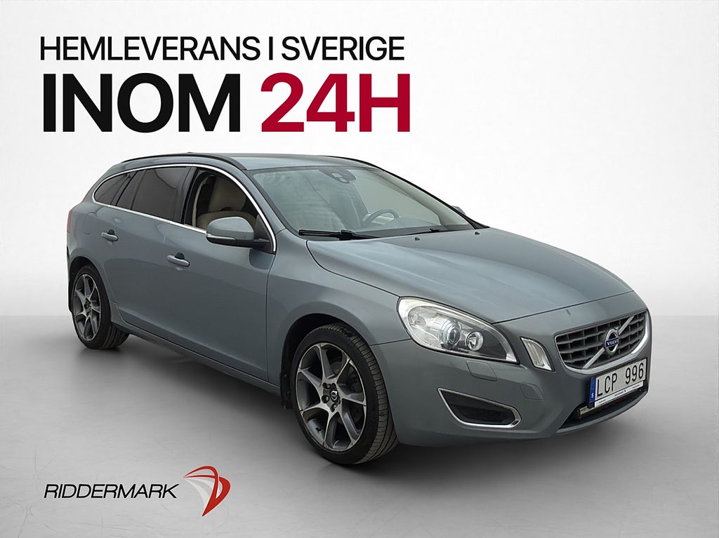 Volvo V60 D3 Geartronic 163hk Momentum Värmare Skinn Drag