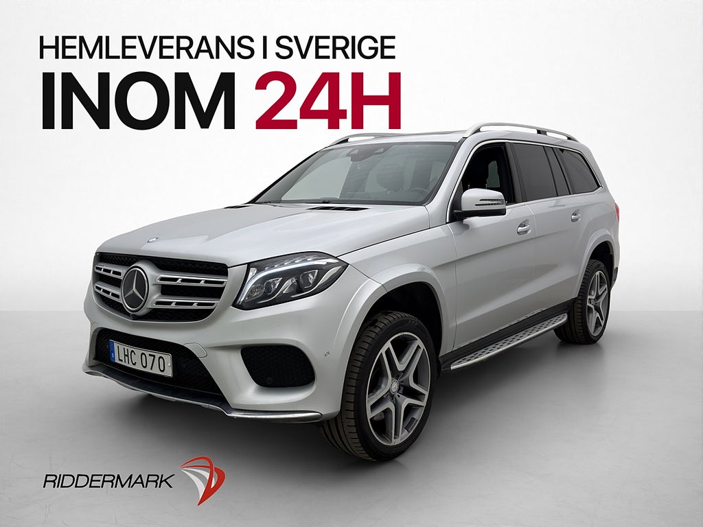 Mercedes-Benz GLS 350 d 4M AMG 7-Sit Pano Luft H/K Drag 360