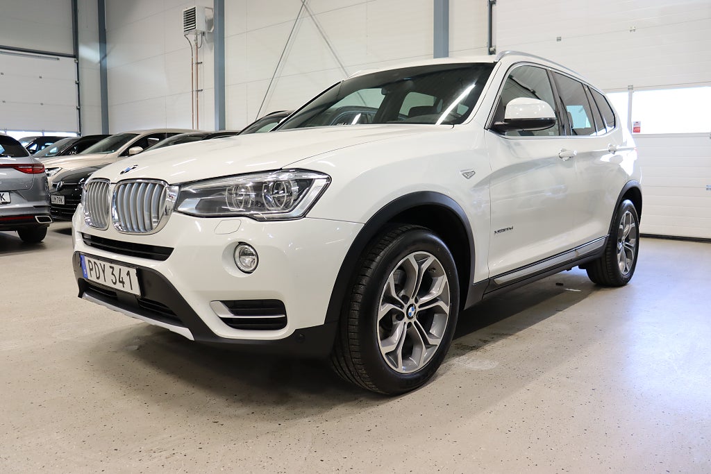 BMW X3 xDrive20d xLine Drag D-Värm P-Sensorer 190hk 