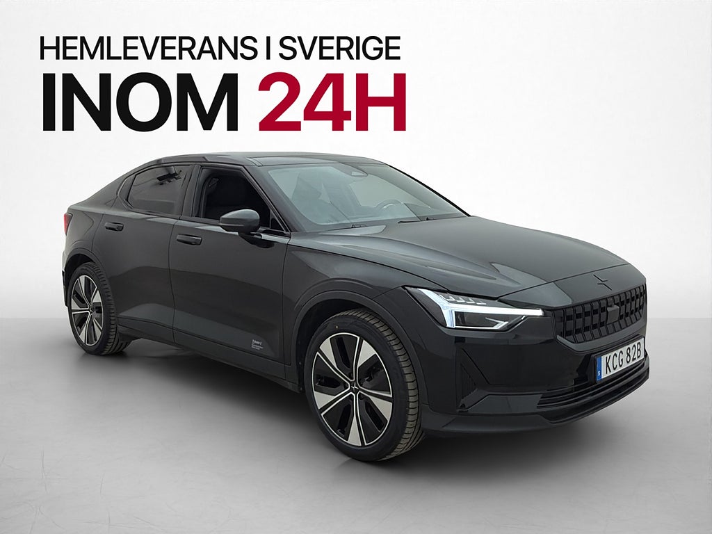 Polestar 2 Long Range Dual Motor AWD Värmepump Pano H/K Drag