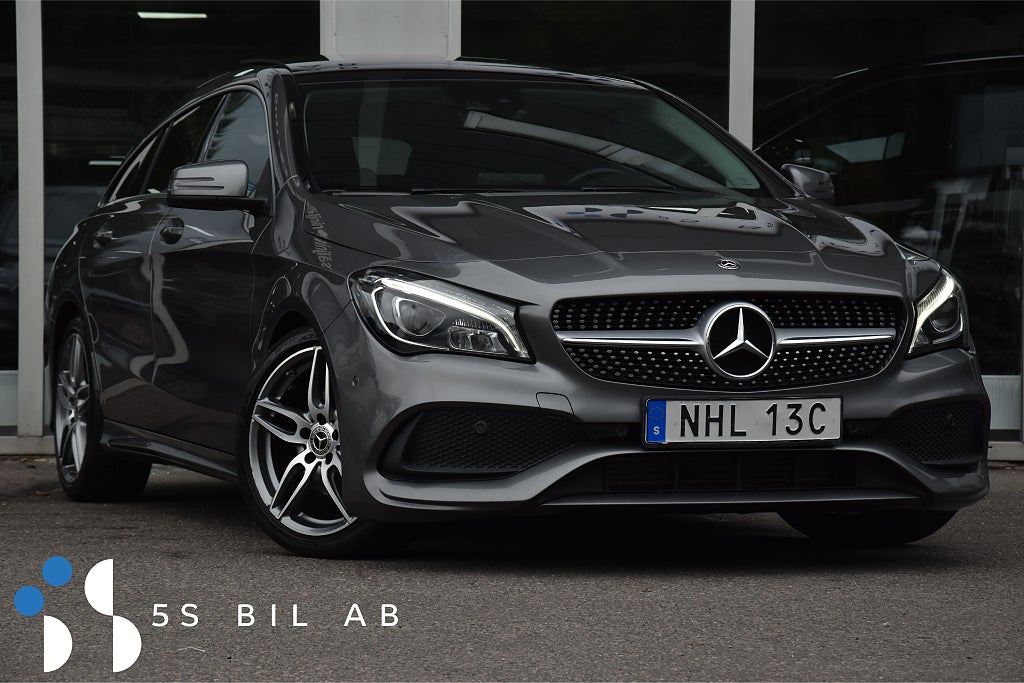 Mercedes-Benz CLA 180 Shooting Brake 7-G DCT AMG DRAG PANO KAM 122HK