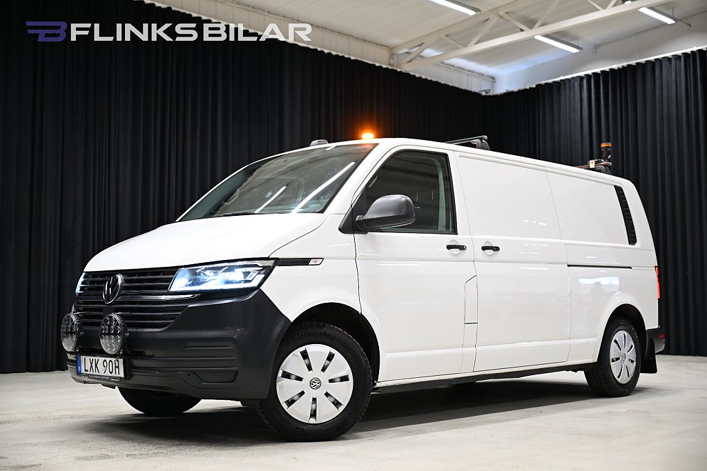 Volkswagen Transporter 4Motion 150HK L2|Servicebil|Inredd|Dubbeldörr|SeUtr!!!