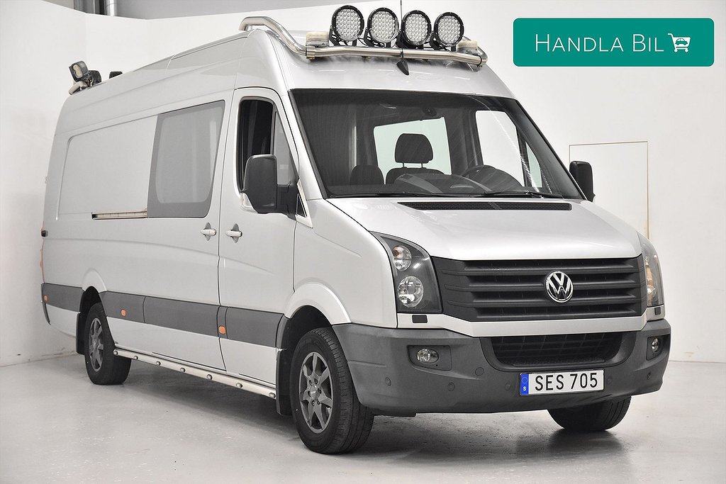 Volkswagen Crafter 2.0 TDI Kombi 5-sits D-Värm Navi B-Kam Moms Lång 163hk