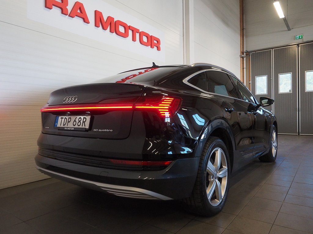 Audi E-Tron Sportback 50 quattro 313hk | Cockpit | Navi | 2020