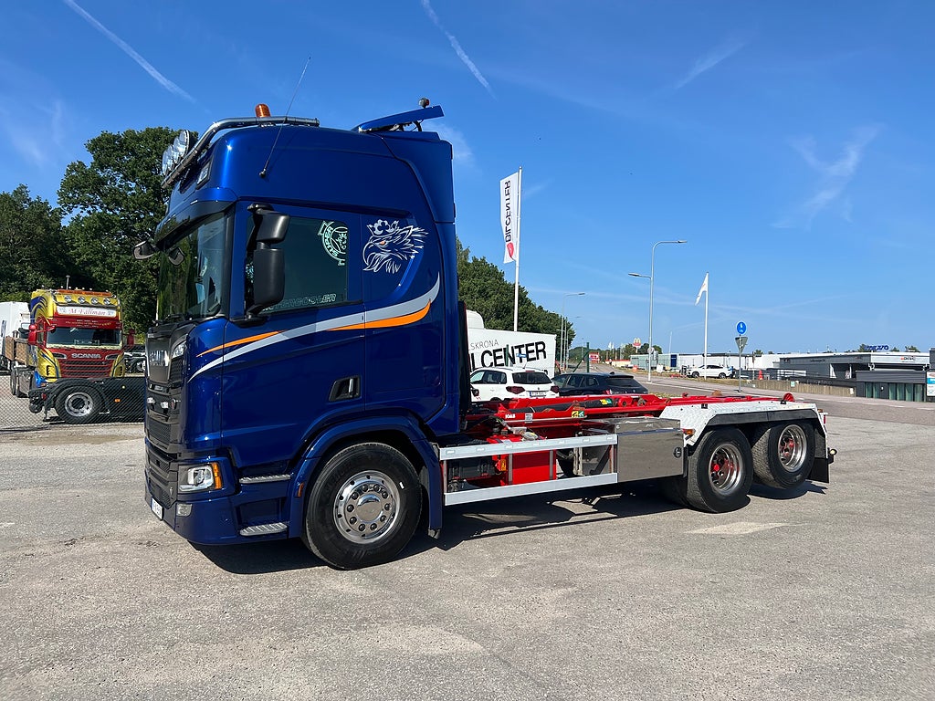 Scania R650 6x2 Lastväxlare, Euro 6