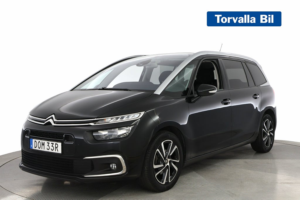 Citroën C4 Grand SpaceTourer Shine 1.2 130hk 7-sits B-kamera