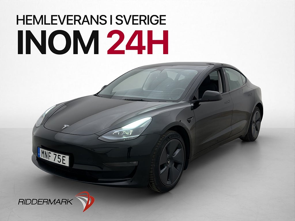 Tesla Model 3 Long Range AWD Autopilot Svensksåld MOMS