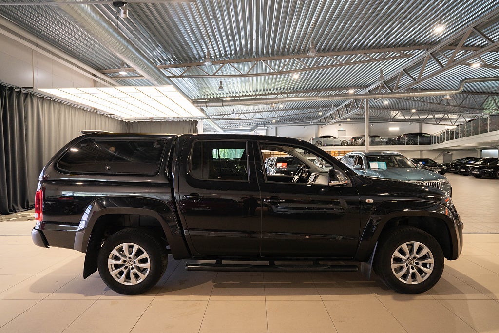 Volkswagen Amarok V6 TDI 4M KÅPA D-VÄRM KAMERA DRAG CARPLAY MOMS 1-ÄGARE