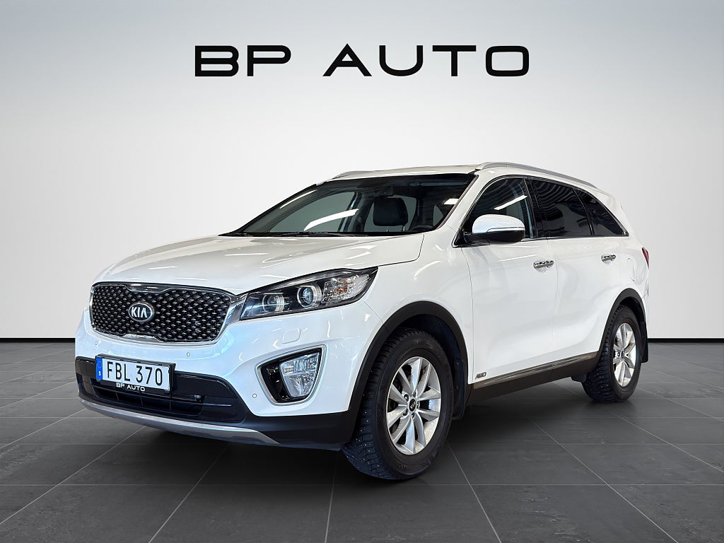 Kia Sorento 2.2 CRDi AWD 7-Sits Drag Rattvärme GPS B-Kamera 200hk
