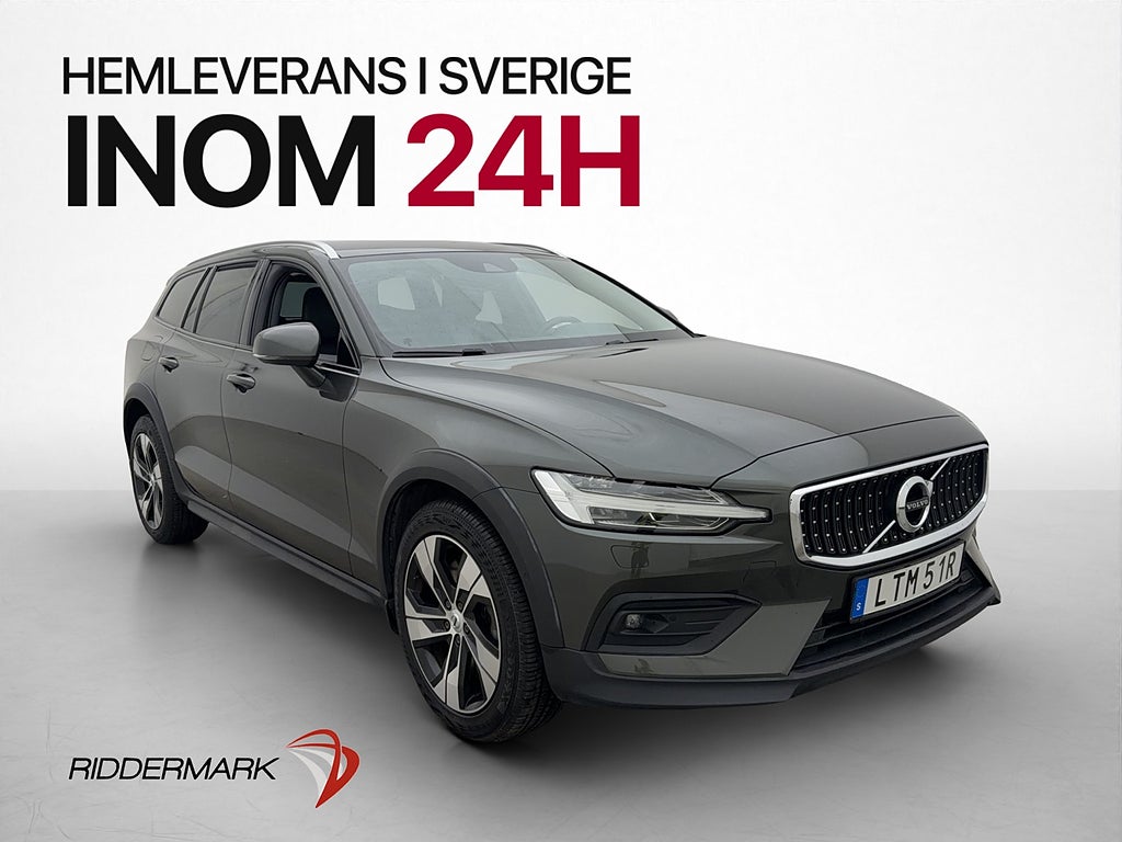 Volvo V60 Cross Country D4 190hk AWD Värmare H/K Kamera Drag