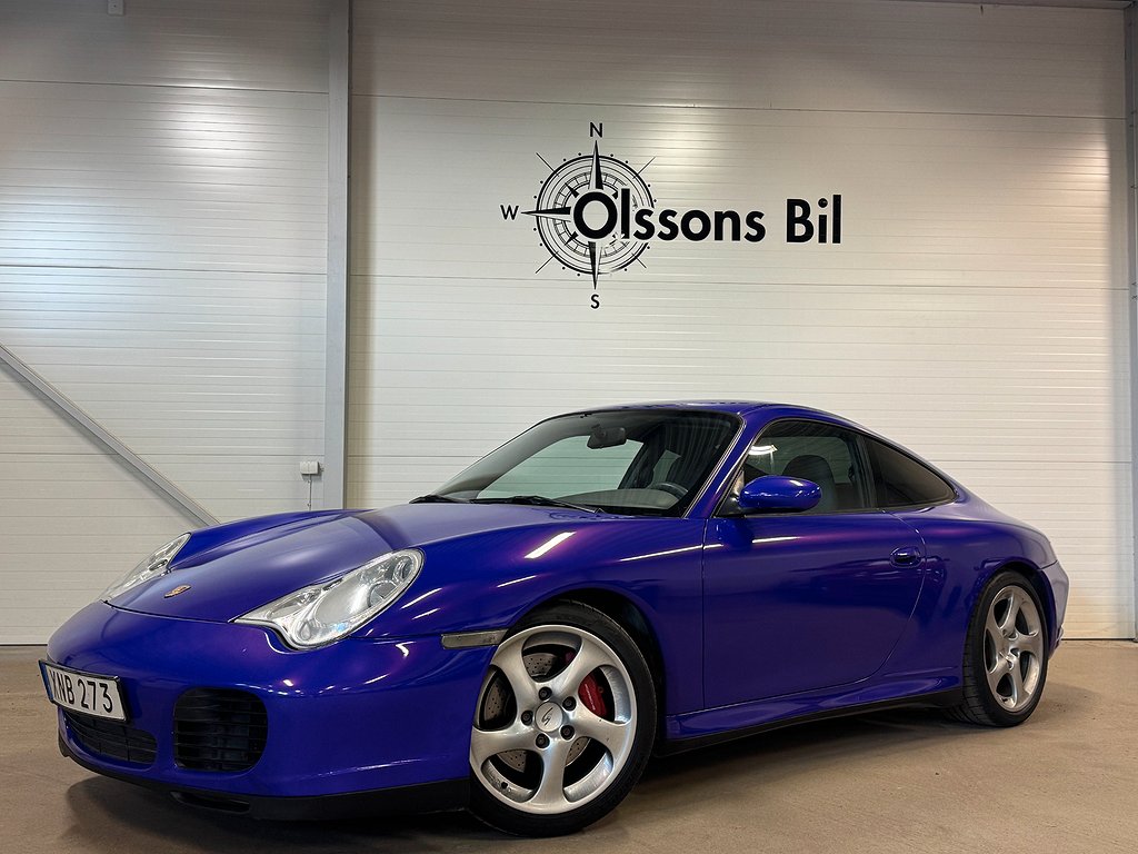 Porsche 911 Carrera 4S TipTronic IMS Bytt Läder 320HK