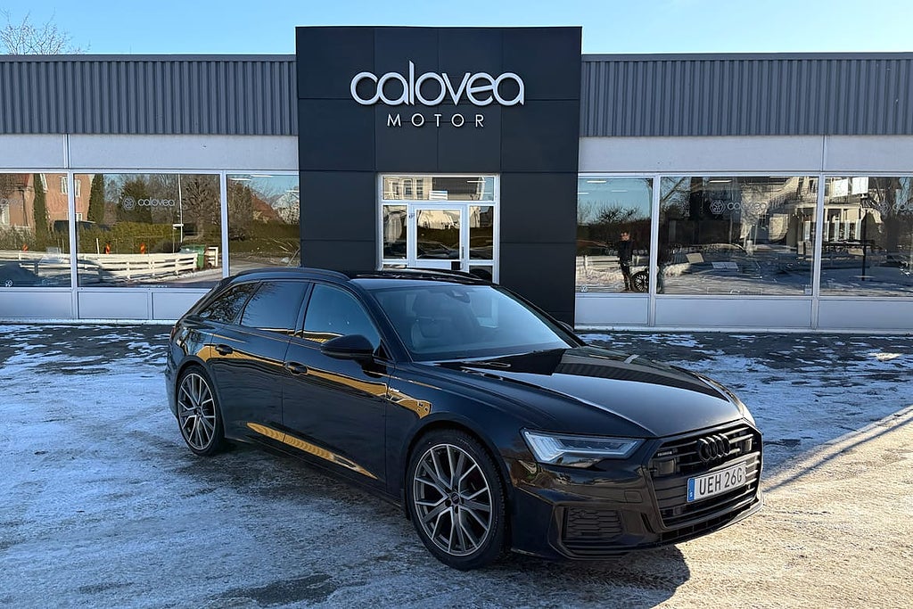 Audi A6 Avant 55 TFSI e quattro S-line Automat - Sportig laddhybrid med 