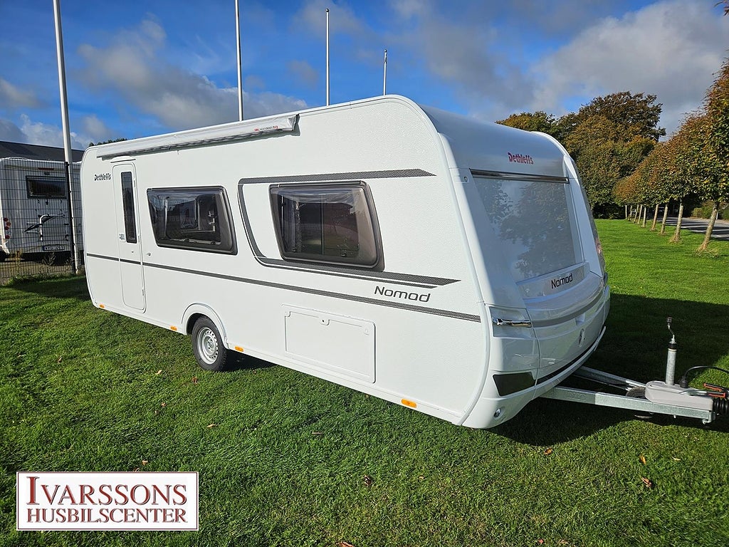 Dethleffs Nomad 520 ELT / Enkelsängar / Förtält
