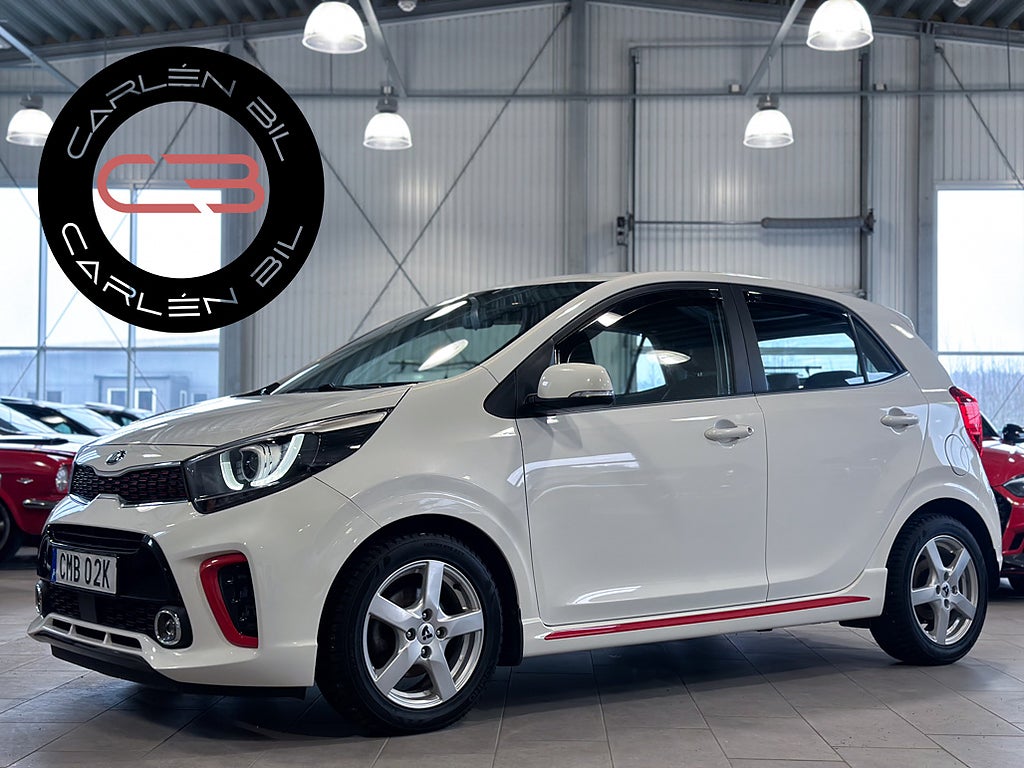 Kia Picanto 1.0 T-GDI 100hk GT-Line Skinn Rattvärme Keyless