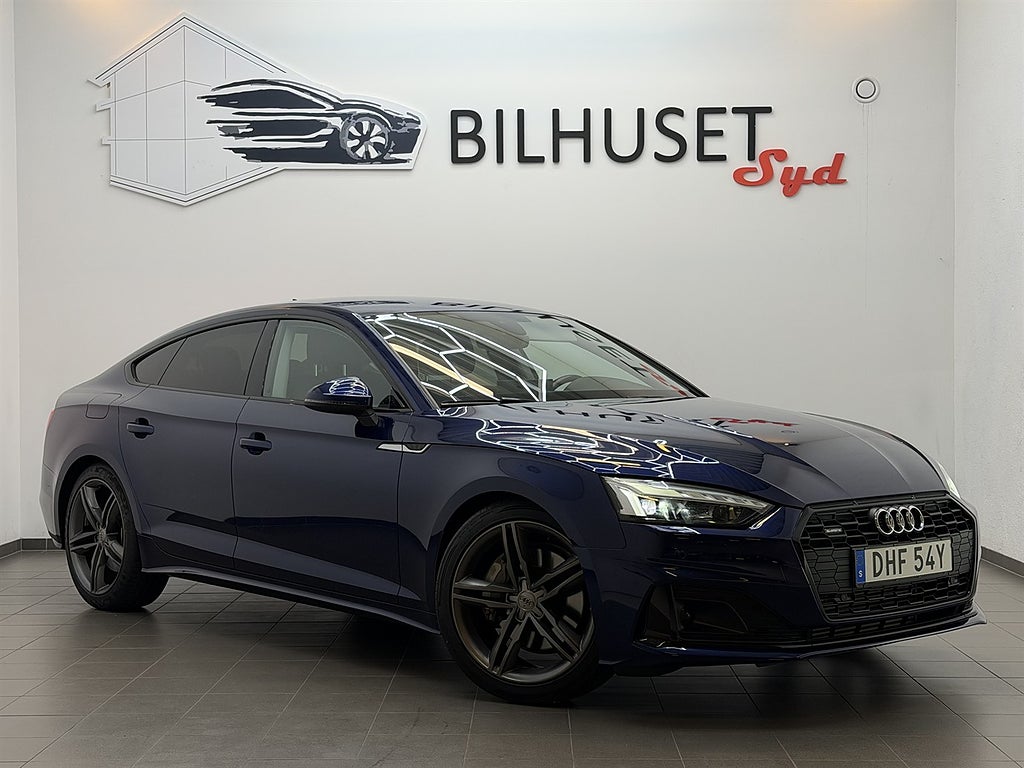 Audi A5 45 TFSI Quattro MHEV 245hk Matrix/Cockpit/Bkamera/Carplay