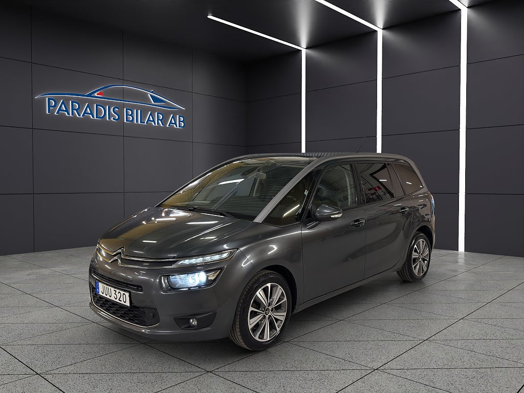 Citroën Grand C4 Picasso 1.6 BlueHDi EAT Vdäck, nybytt Kamrem