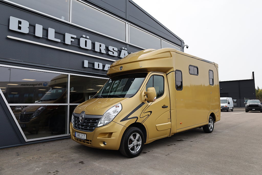 Renault Trucks Master 3.5T Hästbil Paragan Excelsion B-kort