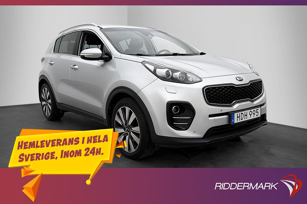 Kia Sportage 1.7 CRDi 115hk Advance JBL Kamera Rattvärme