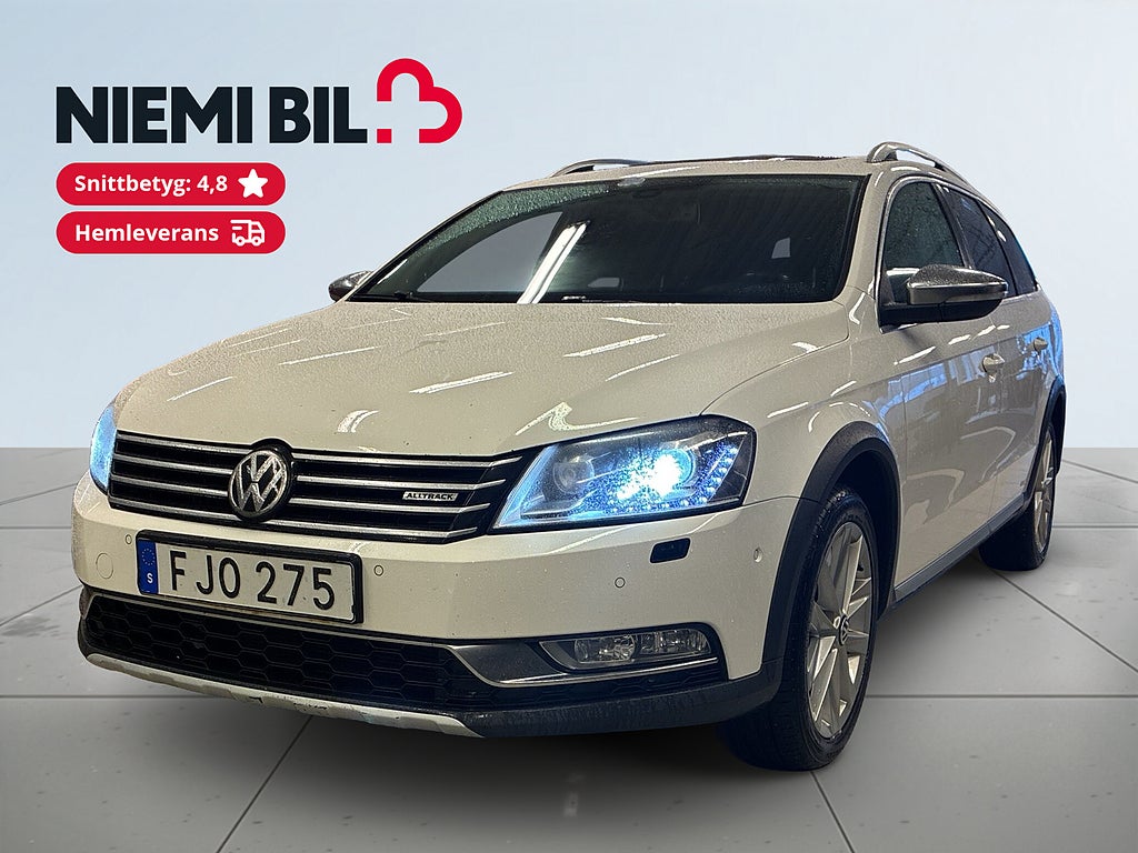 Volkswagen Passat Alltrack 2.0 TDI 4Motion Alltrack SoV-däck/Drag/D-värm/Pano/Navi