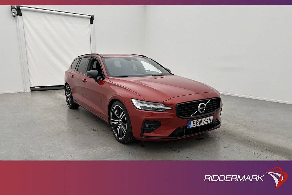 Volvo V60 B4 197hk R-Design Värm Kamera Navi BLIS Keyless