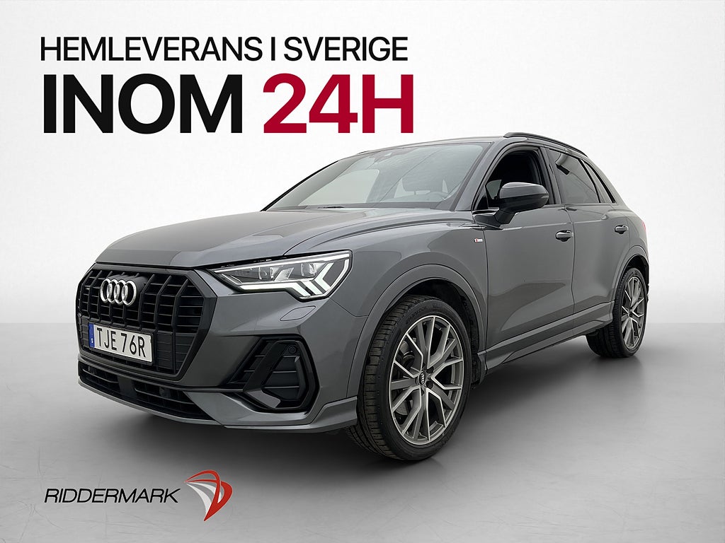 Audi Q3 2.0 TDI Quattro Full S-Line Cockpit Drag D-Värmare