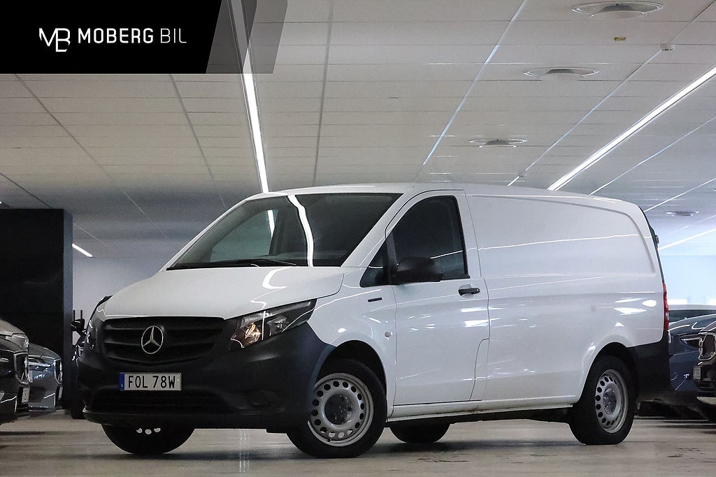 Mercedes-Benz Vito eVito 111 3.2t 116hk Tempmatic 3-Sits V-inrett B-Kamera