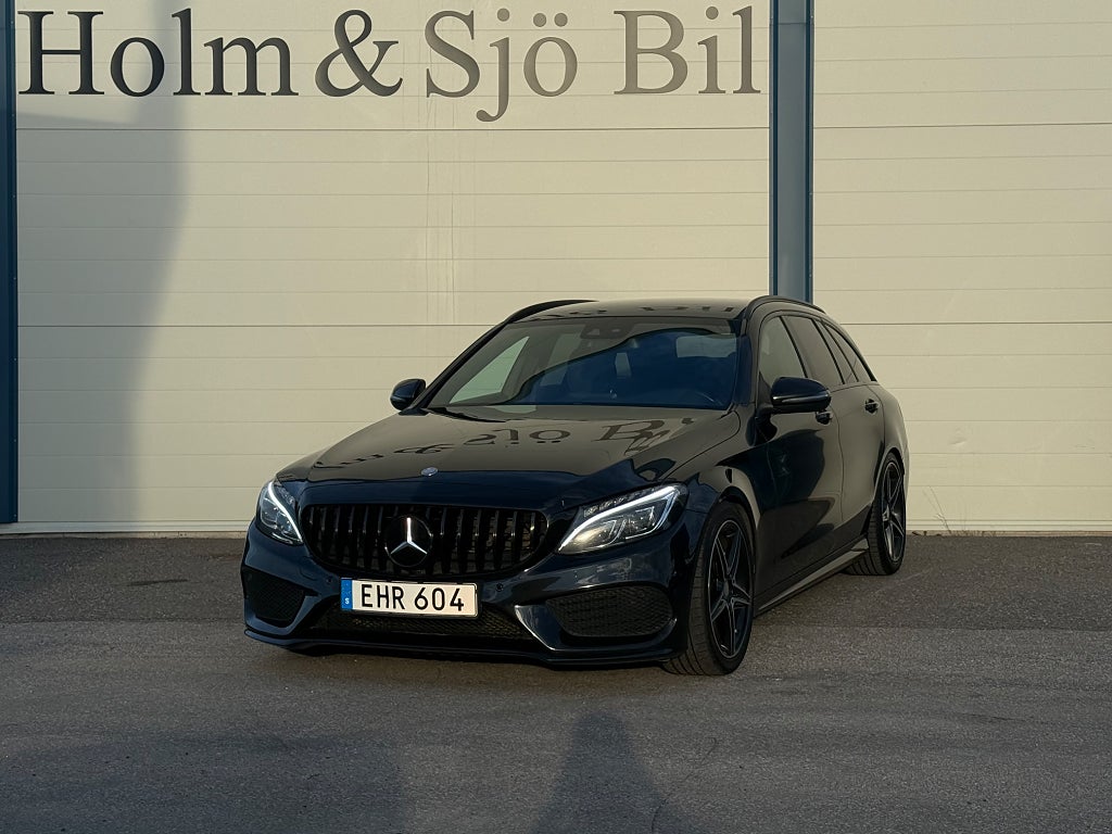 Mercedes-Benz C 220 T d 7G-Tronic Plus AMG Line / H&R sänkt / DRAG / 