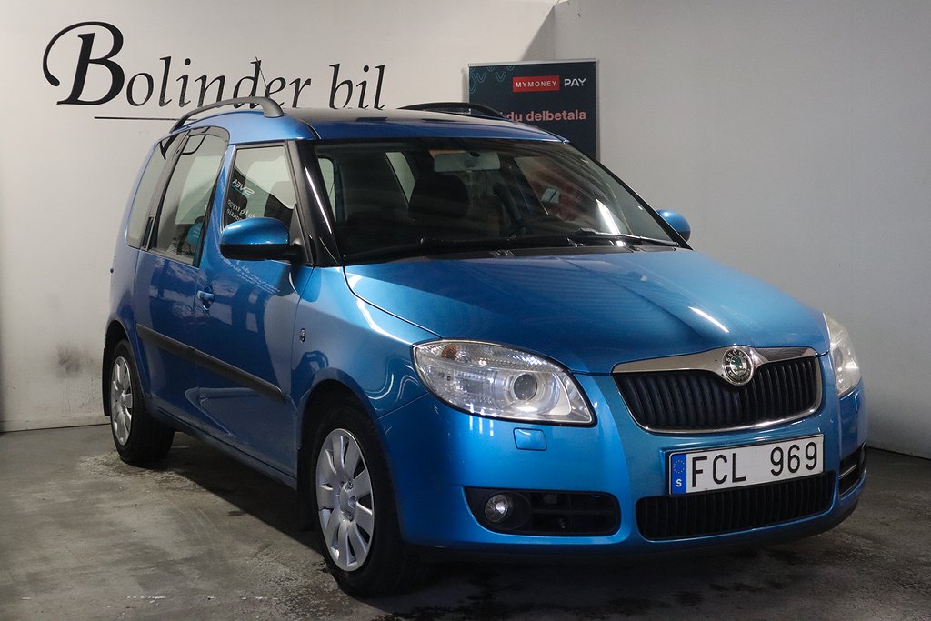 Skoda Roomster 1.6 NY SERVAD NY BESIKTIGAD 5-SITS HEMLEV 