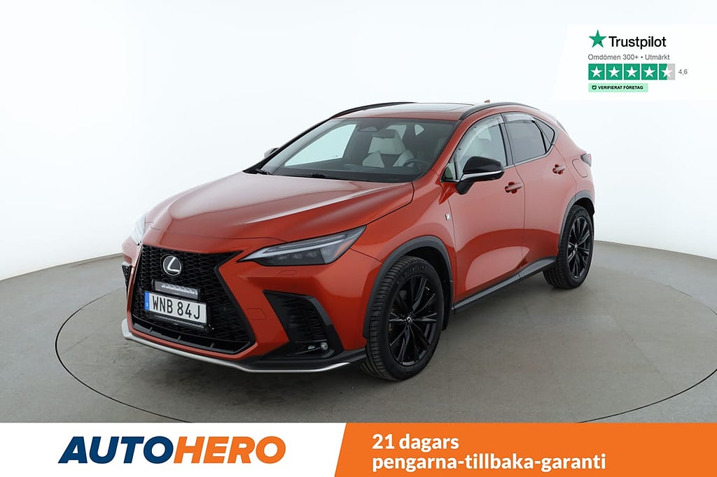 Lexus NX 450h+ F Sport AWD / 360, Panorama, HUD, Dragkrok