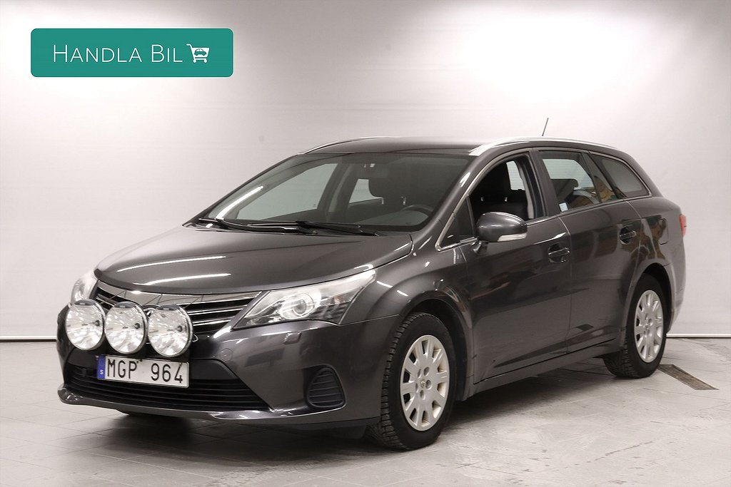 Toyota Avensis 2.0 D-4D M-värm Drag Extraljus Navi SoV 124hk