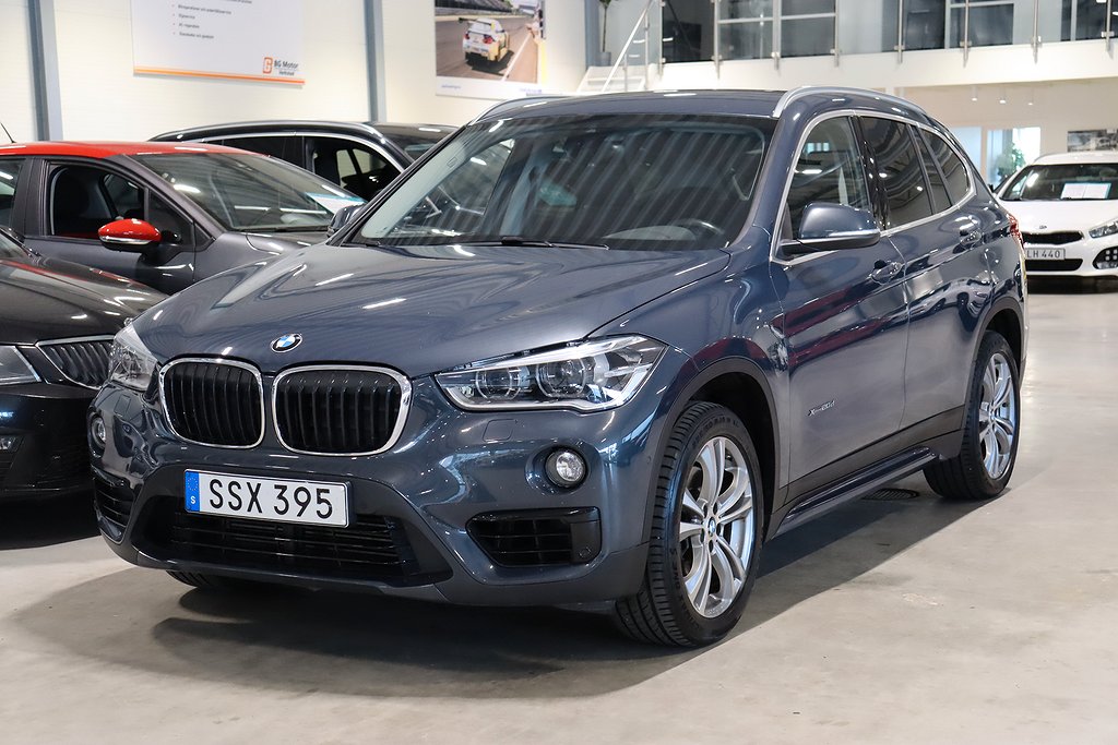 BMW X1 20d 190HK xDrive SportLine Aut Drag/Nyservad