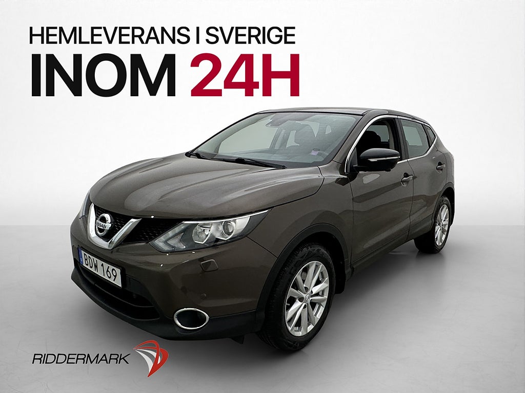 Nissan Qashqai 1.2 DIG-T 115hk Acenta Kamera Bluetooth Navi