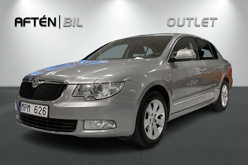 Skoda Superb 1.8 TSI DSG 160hk Ambition Dragkrok Farthållare ISOFIX