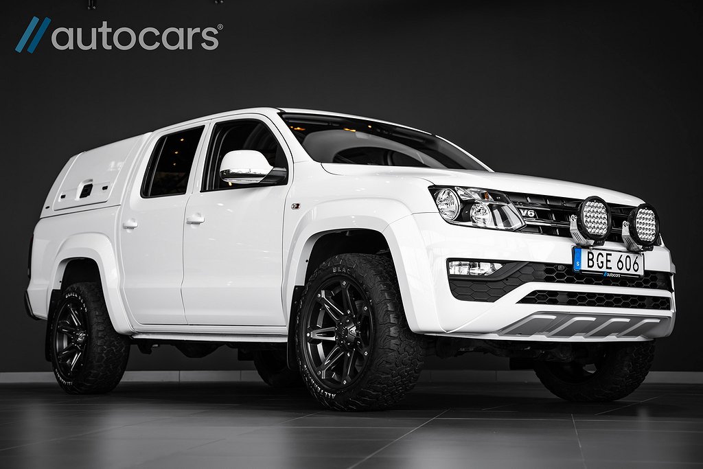 Volkswagen Amarok 3.0 V6 TDI Kåpa|Diffspärr|Värmare|20"|Drag