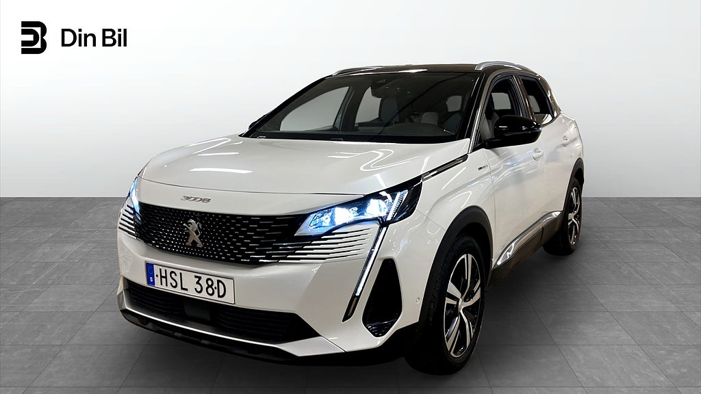 Peugeot 3008 HYBRID4 300 hk EAT/GT/S+V-hjul