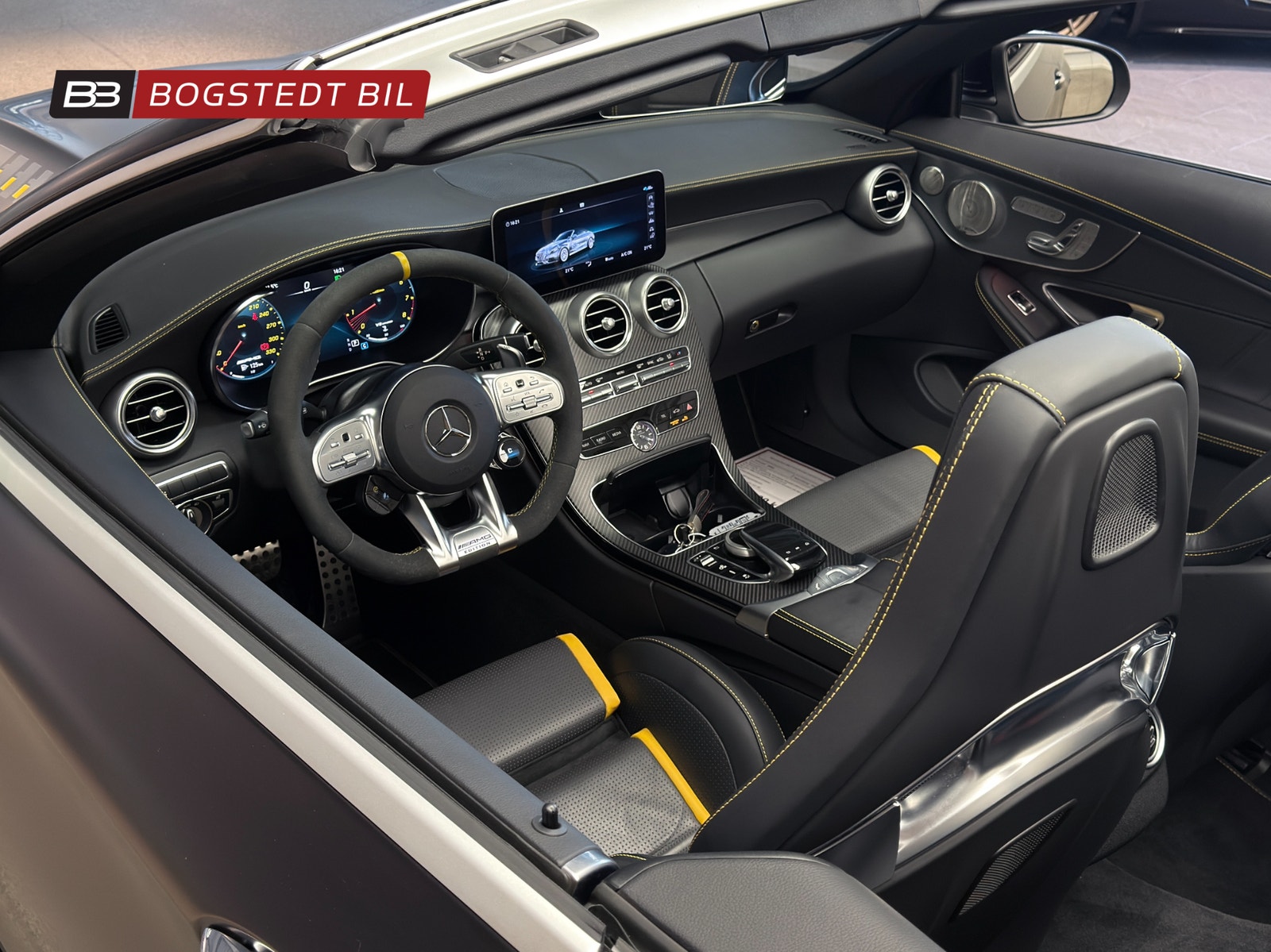 Mercedes-Benz C63 S AMG V8 510hk Cabriolet | Final Edition 2022 - miniatyr 10