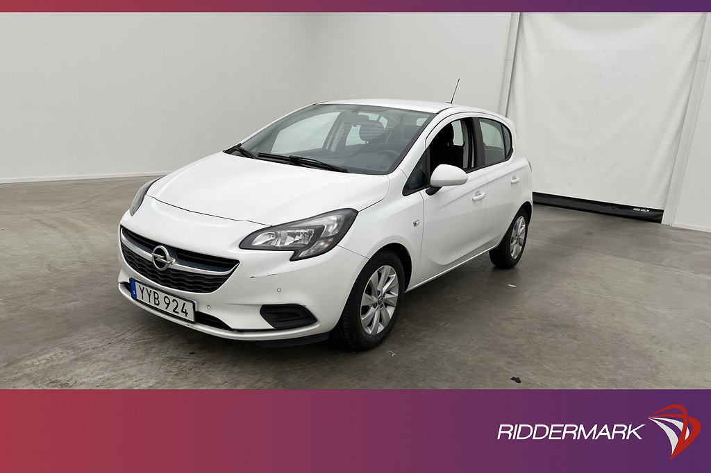 Opel Corsa 1.4 Automatisk 90hk Enjoy Rattvärme Sensorer MOMS