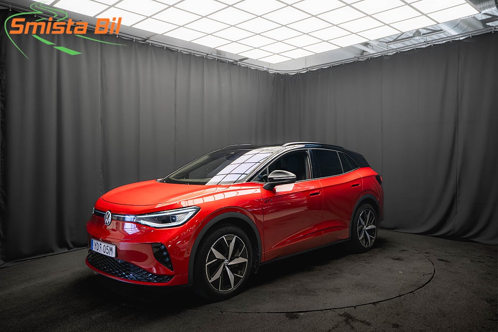 Volkswagen ID.4 GTX 4M DRAG 360° HEAD-UP EL-BAKLUCKA 1-ÄGARE MOMS
