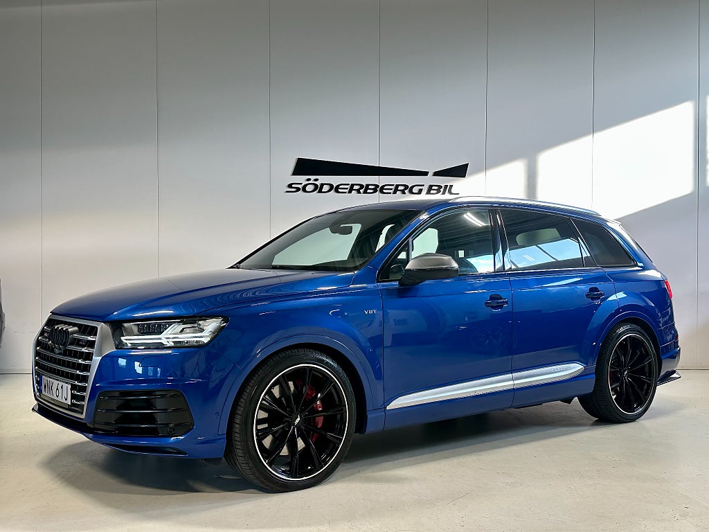 Audi SQ7 4.0 TDI V8 435hk Q Matrix D-värm, Drag, ABT *SE UTR